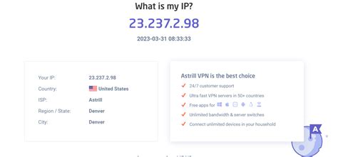 american ip address.